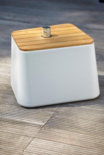 Jan Kurtz Parasolstandaard Fill Up - lichtgrijs