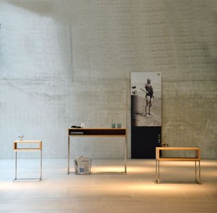 Jan Kurtz Dina consoletafel - Eiken naturel - zilver