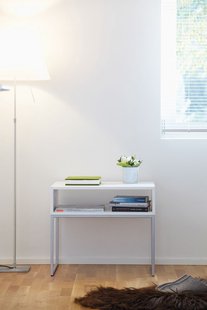 Jan Kurtz Dina nachtkastje - Eiken naturel - Roestvrij staal