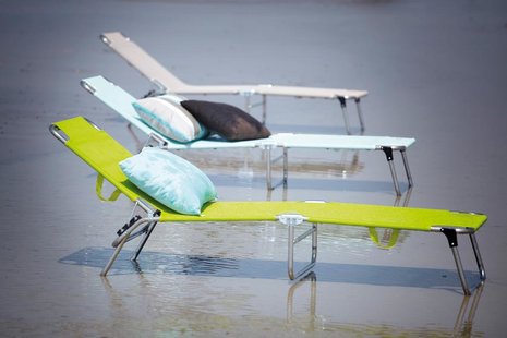 Fiam Amigo ligstoel - aqua