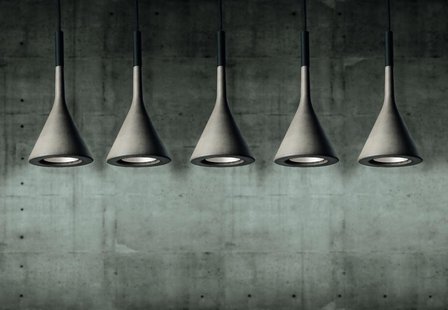 Foscarini Aplomb hanglamp - grijs - Led