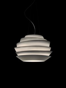 Foscarini Le Soleil hanglamp - wit - Halogeen - niet dimbaar