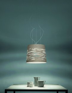 Foscarini Tress hanglamp - wit - Ked - niet dimbaar - grande Ø48 x 41 cm