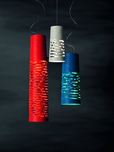 Foscarini Tress hanglamp - wit - Halogeen - niet dimbaar - mini Ø20 x 43 cm