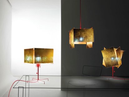 Ingo Maurer 24 Karat Blau