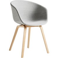 HAY About a Chair AAC 23 - lak op waterbasis - Remix lichtgrijs