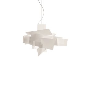 Foscarini Big Bang hanglamp - wit - Led niet dimbaar -  M Ø96 x 66 cm