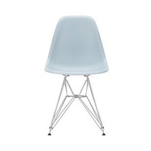 Vitra DSR Eames Plastic Side Chair - verchroomd - ijsgrijs RE