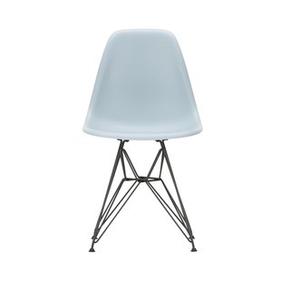 Vitra DSR Eames Plastic Side Chair - basic dark gepoedercoat - ijsgrijs RE