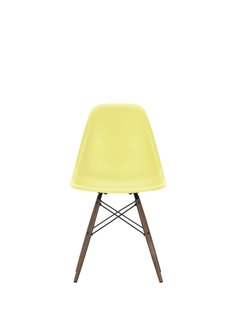Vitra DSW Eames Plastic Side Chair - donkere esdoorn - citron RE