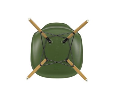 Vitra DSW Eames Plastic Side Chair - gelige esdoorn - forest RE