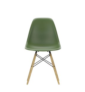 Vitra DSW Eames Plastic Side Chair - honingkleurig essenhout - forest RE