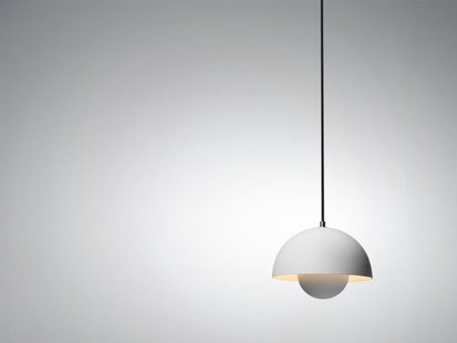 &Tradition Flowerpot VP1 hanglamp - mat grijs