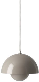 &Tradition Flowerpot VP1 hanglamp - grey beige