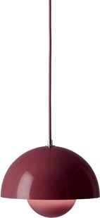 &Tradition Flowerpot VP1 hanglamp - dark plum