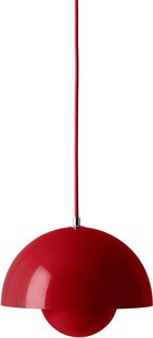 &Tradition Flowerpot VP1 hanglamp - vermilion red
