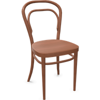 Thonet 214 Stoel - multiplex komzitting - kersen gebeitst