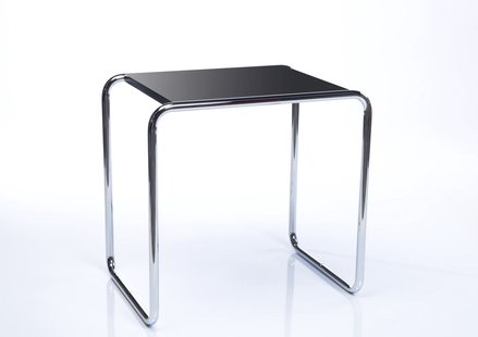Thonet B9 Bijzettafel - zwart gebeitst - b (52 x 50 x 39 cm)