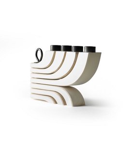 Design House Stockholm Nordic Light kandelaar - 4-armig - wit