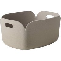 Muuto Restore bewaarmand hoekig - zand