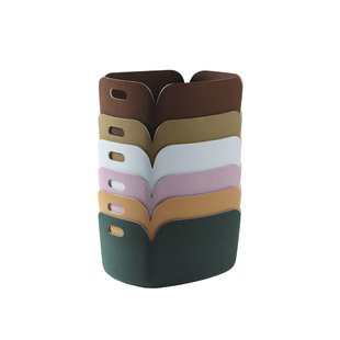 Muuto Restore bewaarmand hoekig - Light Blue