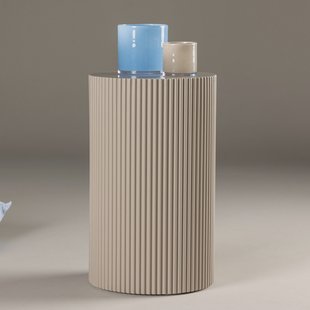 Nohr Ronde Bijzettafel 'Mistina' 30cm, kleur Beige