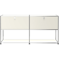 USM Haller Sideboard 2 x 2 - onderaan open - 24 zuiverwit