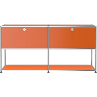 USM Haller Sideboard 2 x 2 - onderaan open - 26 zuiveroranje