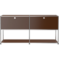USM Haller Sideboard 2 x 2 - onderaan open - 22 bruin