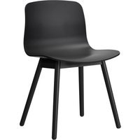 HAY About a Chair AAC 12 - black 2.0 - zwarte lak op waterbasis - viltglijders