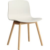 HAY About a Chair AAC 12 - Standaard glijders kunststof - lak op waterbasis - melange cream 2.0