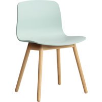HAY About a Chair AAC 12 - dusty mint 2.0 - lak op waterbasis - viltglijders