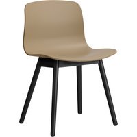 HAY About a Chair AAC 12 - clay 2.0 - zwarte lak op waterbasis - viltglijders