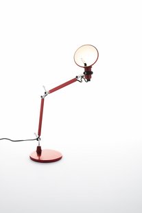 Artemide Tolomeo Micro Tavolo bureaulamp - rood