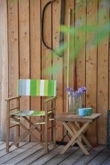 Jan Kurtz Maxx regisseursstoel - Teak - salie - teak