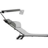 Fiam Fiam Sun Top zonnescherm - zilvergrijs