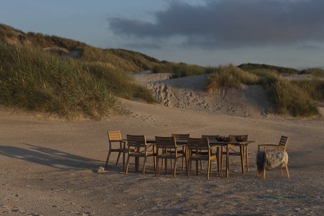 Skagerak by Fritz Hansen Ballare stoel teak
