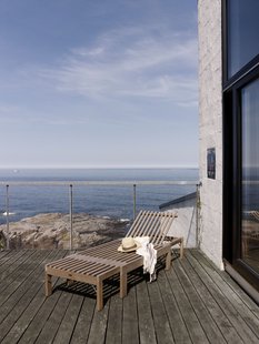 Skagerak by Fritz Hansen Riviera ligbed - teak