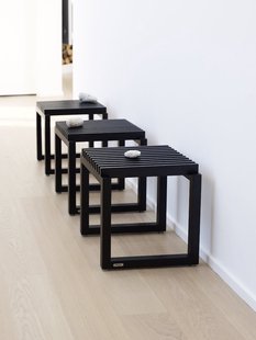 Skagerak by Fritz Hansen Cutter kruk - zwart