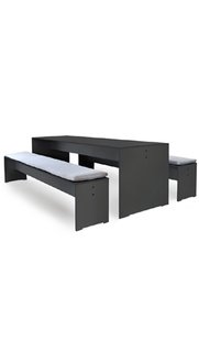 Conmoto Bank Riva L - antraciet - S