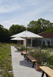 Skagerak by Fritz Hansen Atlantis Parasol - groot Ø 330 cm