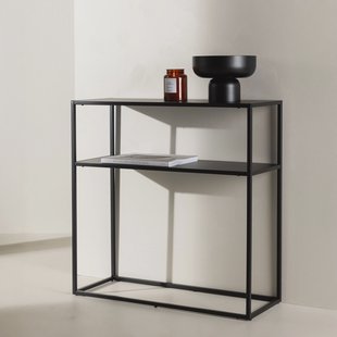 Nohr Sidetable 'Jovani' 80cm, kleur Zwart
