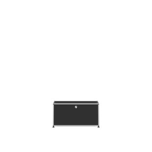 USM Haller Lowboard 1 x 1 - modificeerbaar - 30 grafietzwart