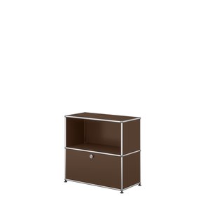USM Haller Sideboard 1x2 - deurklep - 22 bruin