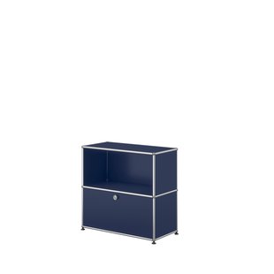 USM Haller Sideboard 1x2 - deurklep - 34 staalblauw