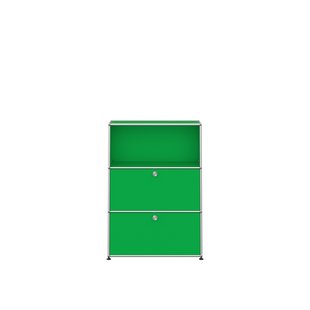 USM Haller Highboard 1x3 - 2 kleppen - 28 groen