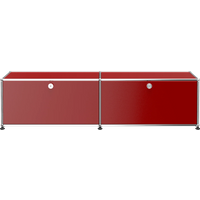 USM Haller Lowboard 2 x 1 - modificeerbaar - 23 robijnrood