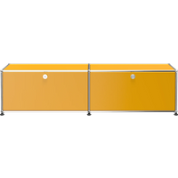 USM Haller Lowboard 2 x 1 - modificeerbaar - 25 goudgeel