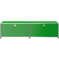USM Haller Lowboard 2 x 1 - modificeerbaar - 28 groen