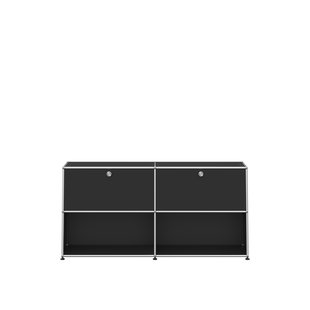USM Haller Sideboard 2 x 2 - modificeerbaar - 30 grafietzwart
